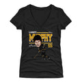 Larry Murphy Pittsburgh Cartoon  Women's V-Neck T-Shirt Women's V-Neck T-Shirt 500 LEVEL   