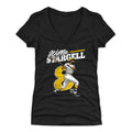 Pittsburgh Pirates Willie Stargell Women's V-Neck T-Shirt Women's V-Neck T-Shirt 500 LEVEL Tri Black S Women's V-Neck T-Shirt