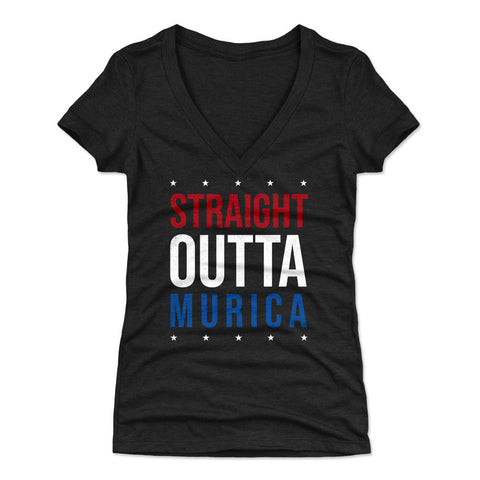 USA Straight Outta Murica WHT