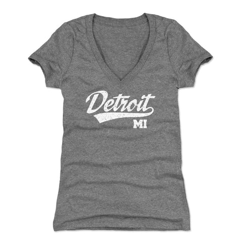Detroit Michigan City Script WHT