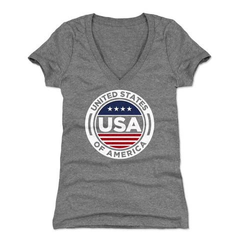 USA Emblem WHT