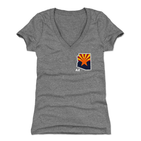 Arizona State Flag Silhouette WHT