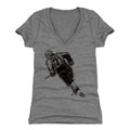 Pittsburgh Penguins Evgeni Malkin Women's V-Neck T-Shirt Women's V-Neck T-Shirt 500 LEVEL Tri Gray S Women's V-Neck T-Shirt