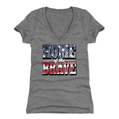 USA Home Of The Brave Bold WHT