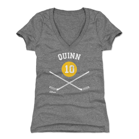 Dan Quinn Calgary 10 Sticks  Women's V-Neck T-Shirt Women's V-Neck T-Shirt 500 LEVEL   