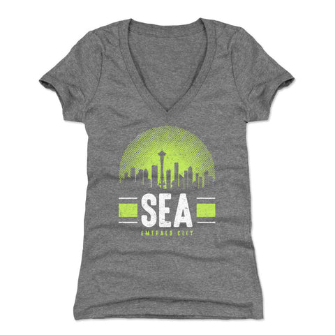 Seattle Washington Rise Skyline WHT