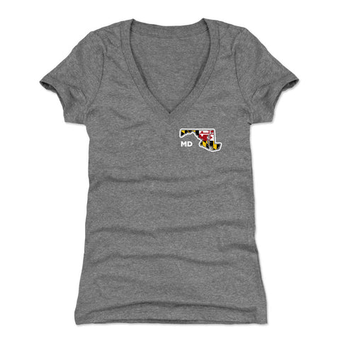 Maryland State Flag Silhouette WHT