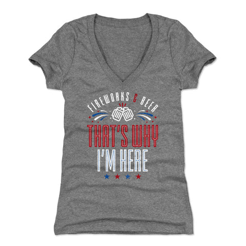 USA Fireworks and Beer WHT