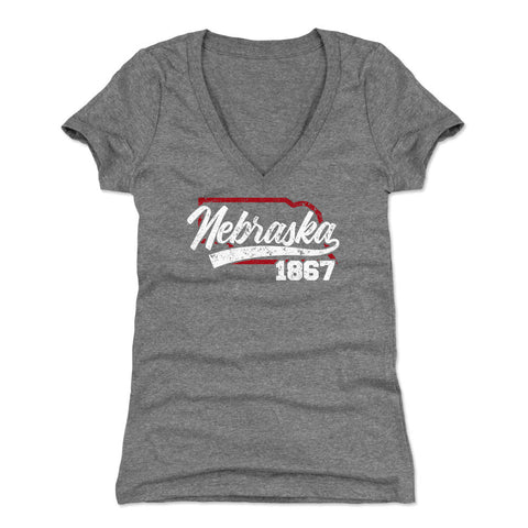 Nebraska State Map Script WHT