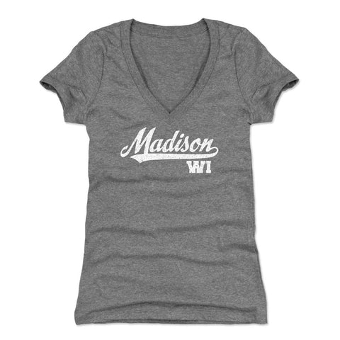 Madison Wisconsin City Script WHT