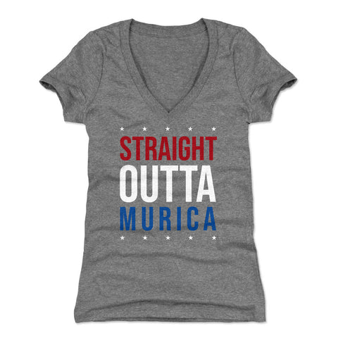 USA Straight Outta Murica WHT