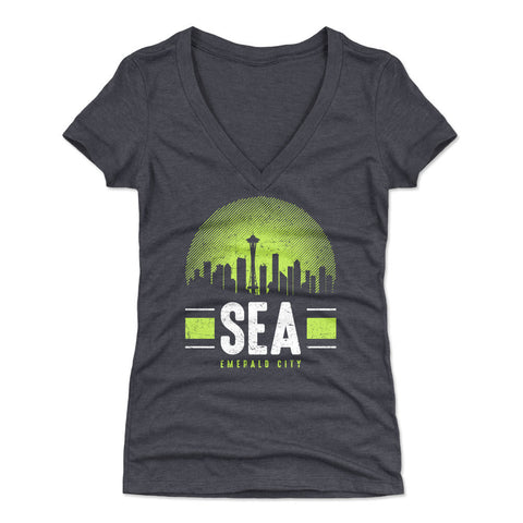 Seattle Washington Rise Skyline WHT
