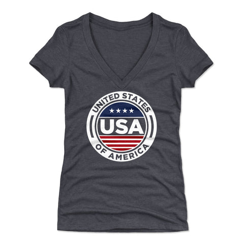 USA Emblem WHT