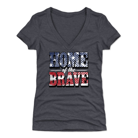 USA Home Of The Brave Bold WHT