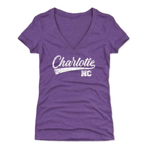 Charlotte North Carolina City Script WHT