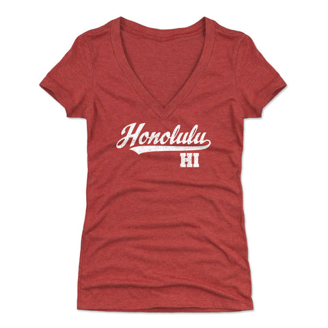 Honolulu Hawaii City Script WHT
