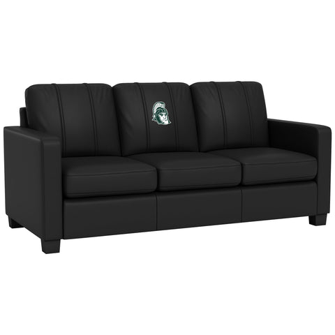 Dyno Stationary Sofa with Michigan State Spartans Sparty Logo
