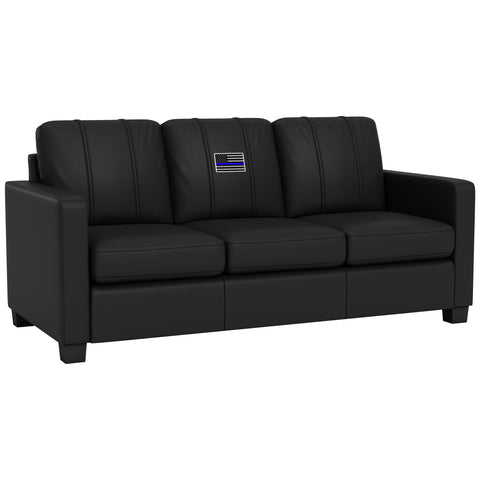Dyno Stationary Sofa with Blue Line Flag Logo Panel