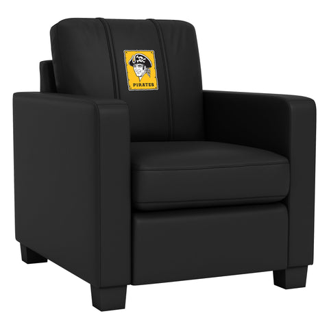 Dyno Stationary Club Chair with Pittsburgh Pirates Cooperstown MLB Furniture Zipchair   