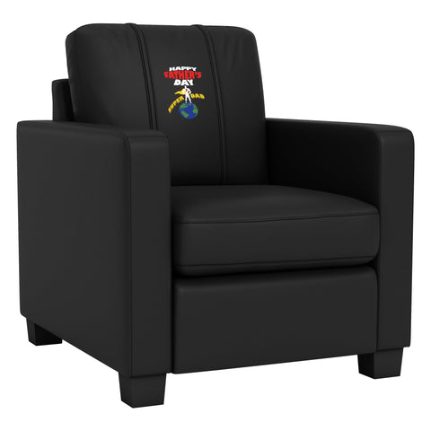 Dyno Stationary Club Chair with Father's Day Super Dad Logo Panel