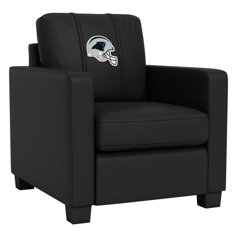 Dyno Stationary Club Chair with  Carolina Panthers Helmet Logo