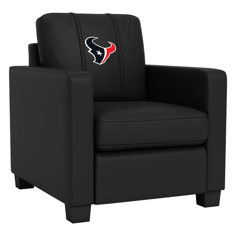 Dyno Stationary Club Chair with Houston Texans Primary Logo