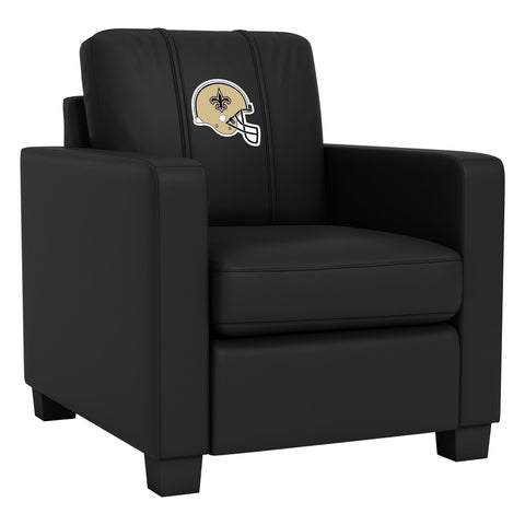 Dyno Stationary Club Chair with  New Orleans Saints Helmet Logo