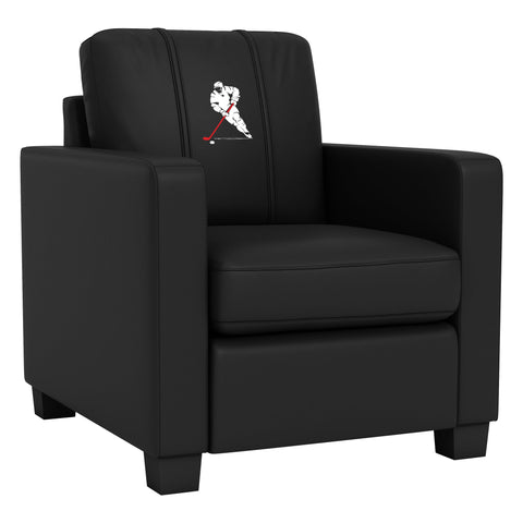 Dyno Stationary Club Chair with Hockey Center Logo Panel