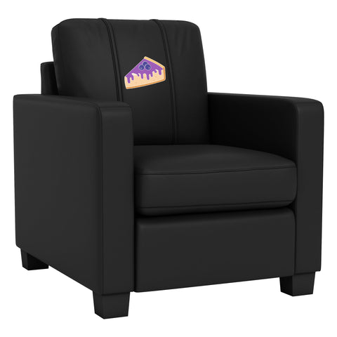 Dyno Stationary Club Chair with Cheesecake Logo Panel
