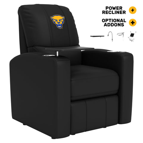 Stealth Power Plus Recliner with Pittsburgh Panthers Alternate Logo Collegiate Furniture Zipchair   