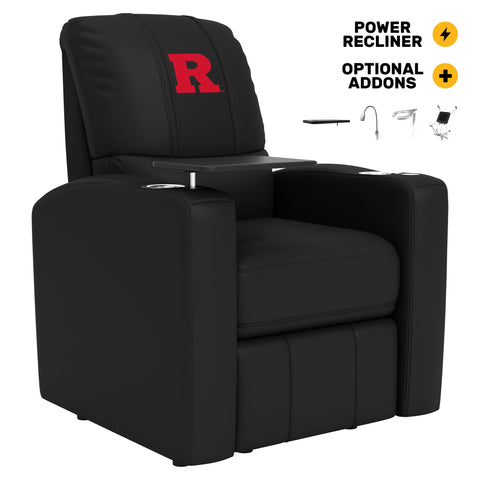 Stealth Power Plus Recliner with Rutgers Scarlet Knights Logo