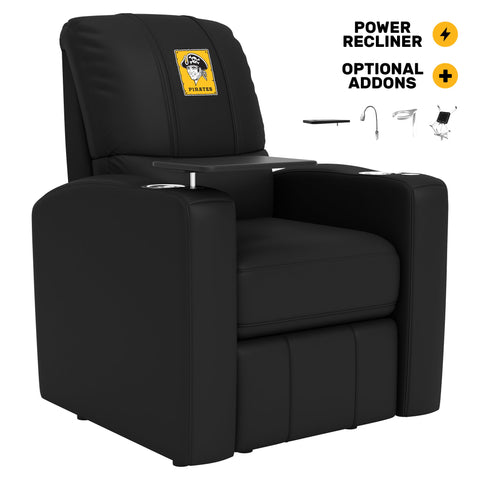 Stealth Power Plus Recliner with Pittsburgh Pirates Cooperstown MLB Furniture Zipchair   