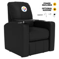 Stealth Power Plus Recliner with Pittsburgh Steelers Primary Logo NFL Furniture Zipchair   