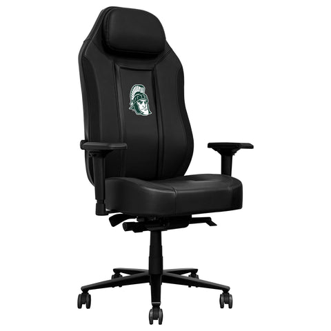Synergy Pro Gaming Chair with Michigan State Spartans Sparty Logo