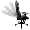 Xpression Pro Gaming Chair with West Virginia Mountaineers Logo Collegiate Furniture Zipchair   