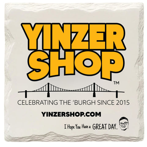 YinzerShop Serving Since 2015 Ceramic Drink Coaster