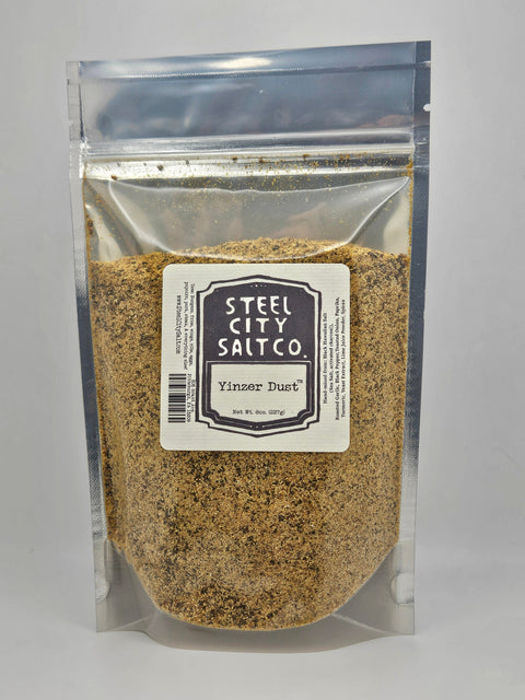 Black Hawaiian Salt Yinzer Dust® - Artisan Salt Blend For Grilled Food Seasoning