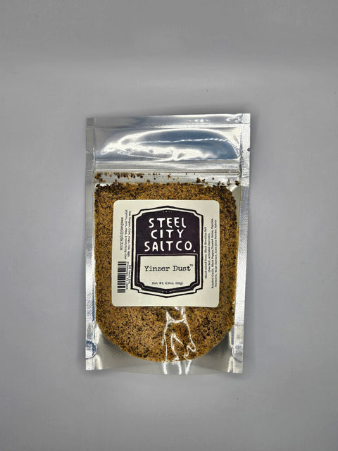 Black Hawaiian Salt Yinzer Dust® - Artisan Salt Blend For Grilled Food Seasoning