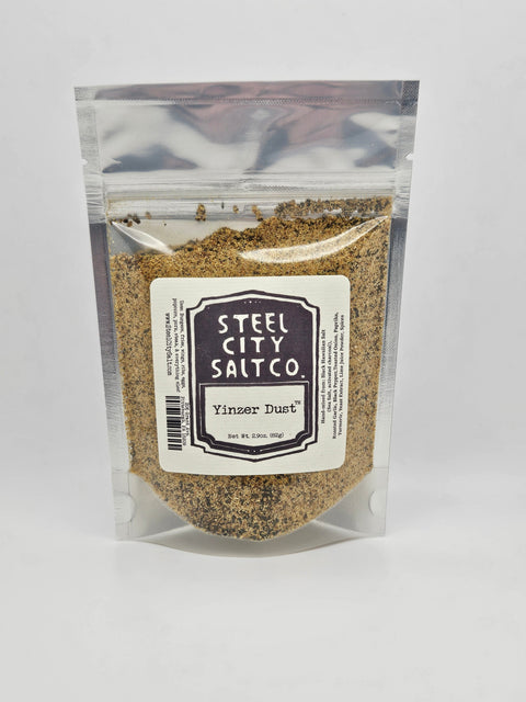 Black Hawaiian Salt Yinzer Dust® - Artisan Salt Blend For Grilled Food Seasoning
