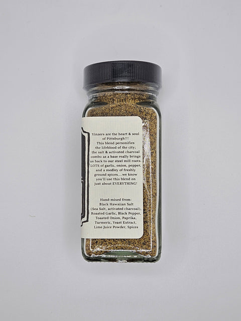 Black Hawaiian Salt Yinzer Dust® - Artisan Salt Blend For Grilled Food Seasoning