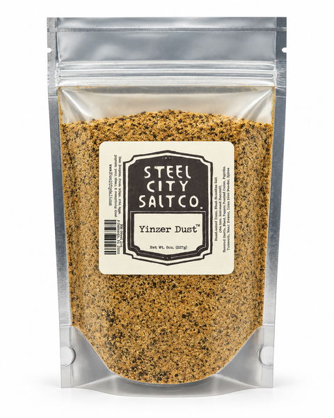Black Hawaiian Salt Yinzer Dust® - Artisan Salt Blend For Grilled Food Seasoning
