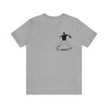 A.J. Burnett Legend T-Shirt - Graphic On Back Short Sleeve Tee T-Shirt Printify Athletic Heather S 