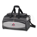 Ohio State Buckeyes - Buccaneer Portable Charcoal Grill & Cooler Tote  Picnic Time Family of Brands Black  