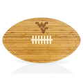 West Virginia Mountaineers - Kickoff Football Cutting Board & Serving Tray Cutting Board Picnic Time Family of Brands Bamboo  