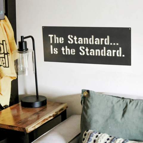 'The Standard is the Standard' Pittsburgh, Steel Wall Decor Steel Wall Art Keystone Steel Co.   