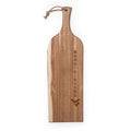 West Virginia Mountaineers - Artisan 24" Acacia Charcuterie Board Charcuterie Board Picnic Time Family of Brands Acacia Wood  