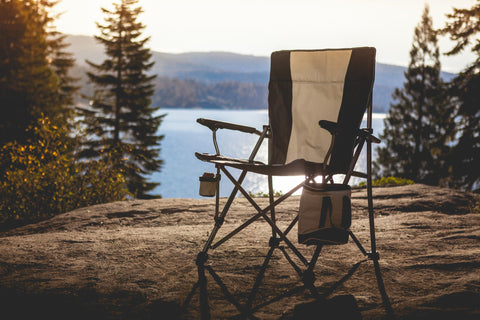 West Virginia Mountaineers - Big Bear XXL Camping Chair with Cooler  Picnic Time Family of Brands   