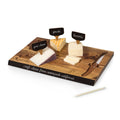 Pittsburgh Steelers - Delio Acacia Cheese Cutting Board & Tools Set Serveware Picnic Time Family of Brands   