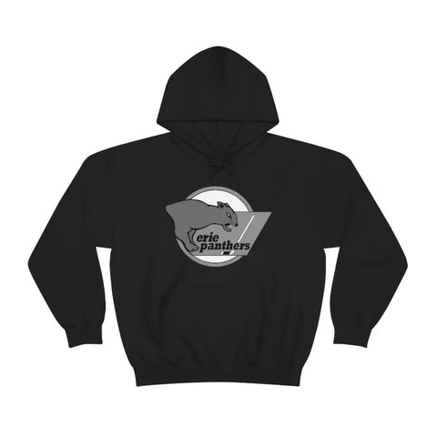 Erie Panthers Hoodie  Vintage Ice Hockey Black S 