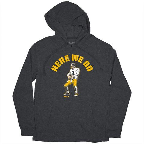 Aaron Rodgers: Here We Go Pittsburgh Steelers-Pro Football - YinzerShop